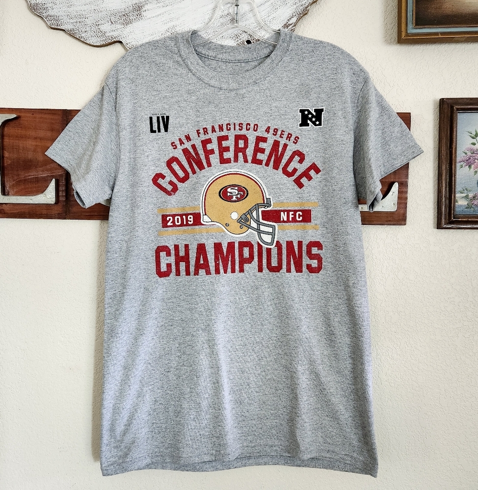 San Francisco 49ers Gray Conference Champions T-Shirt - 2019 49er T-Shirt